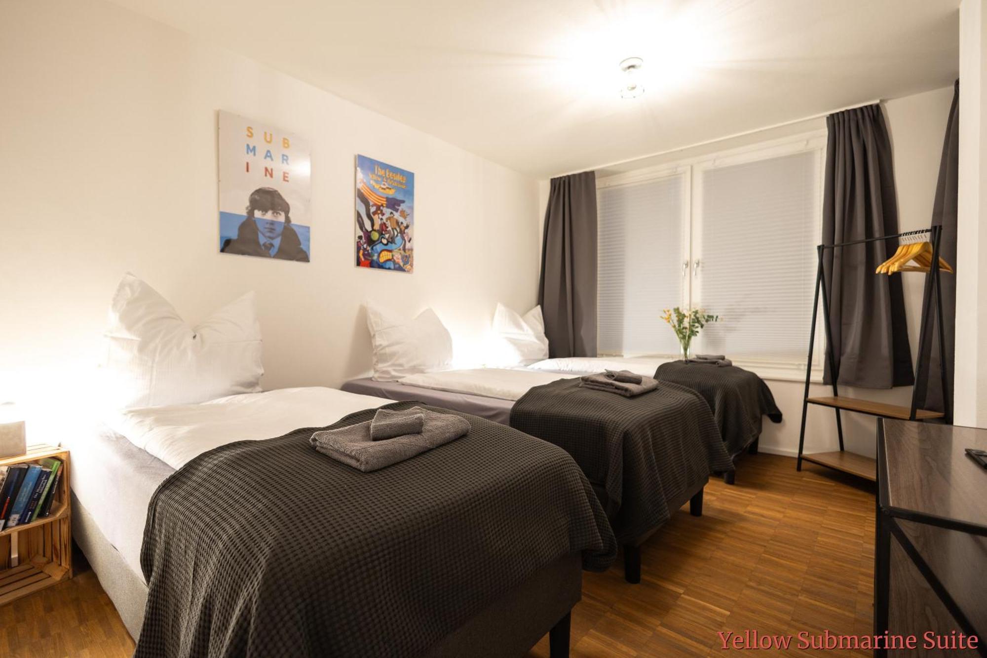 Ko-Living - Beatles Und Banksy Suites & Studios Am Eselsbrunnen - Altstadt - Kueche Halle  Ngoại thất bức ảnh