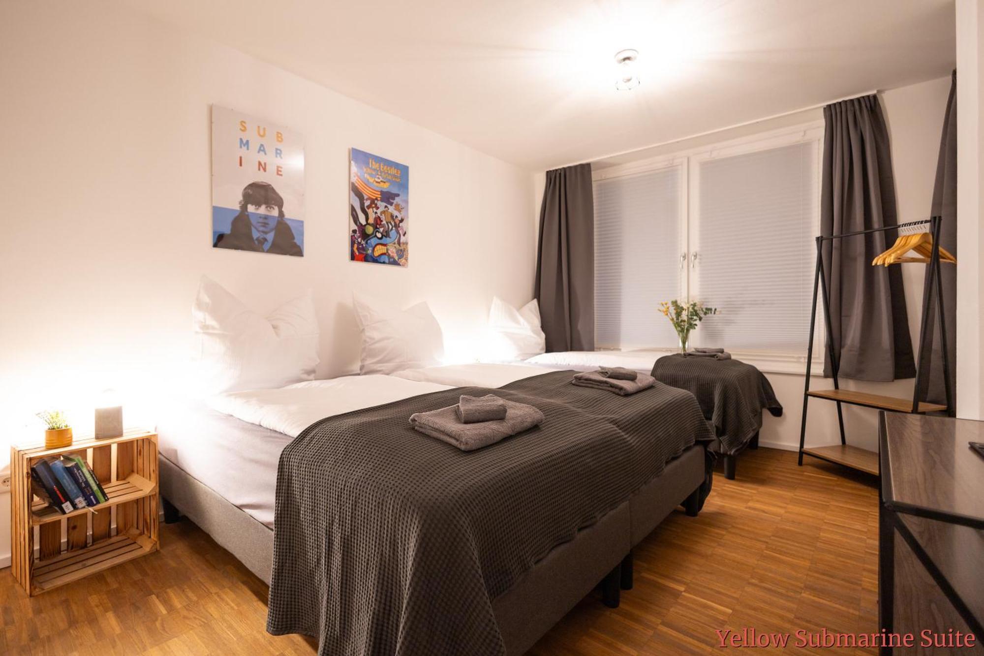 Ko-Living - Beatles Und Banksy Suites & Studios Am Eselsbrunnen - Altstadt - Kueche Halle  Ngoại thất bức ảnh